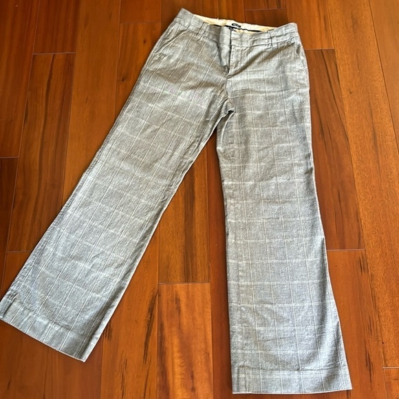 GAP Pants - GAP Vintage black and white plaid trousers